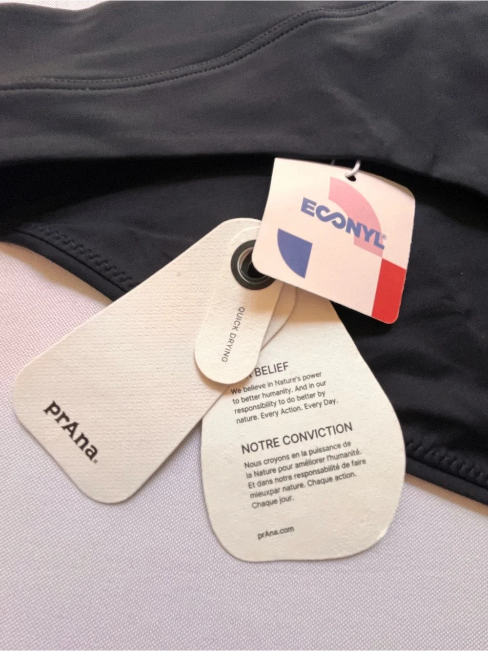 NWT PRANA Swim Bottom Medium Quick Dry Athletic Quality Brand Summer Pool Vacay